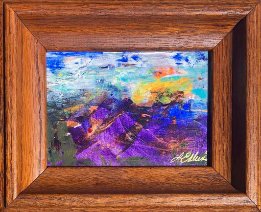 "A Vision" by Linda Edlund acrylic