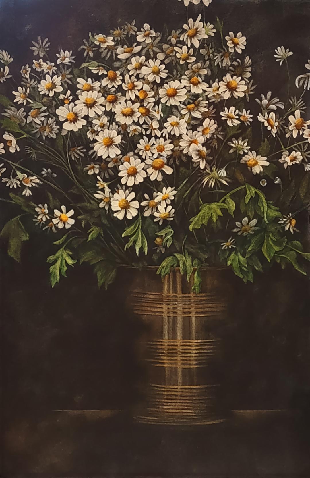"Cheerfully Dark" by Lori Sutphin - Watercolor