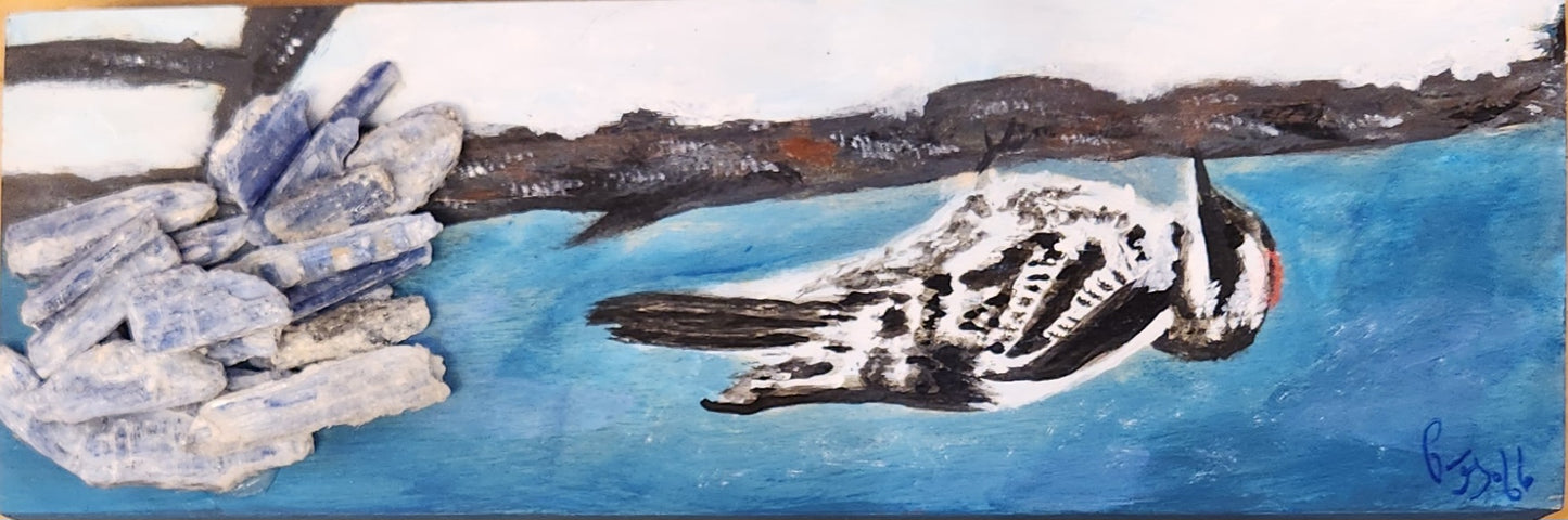 "Downey Delight" by Pam Goff-Mixed Media