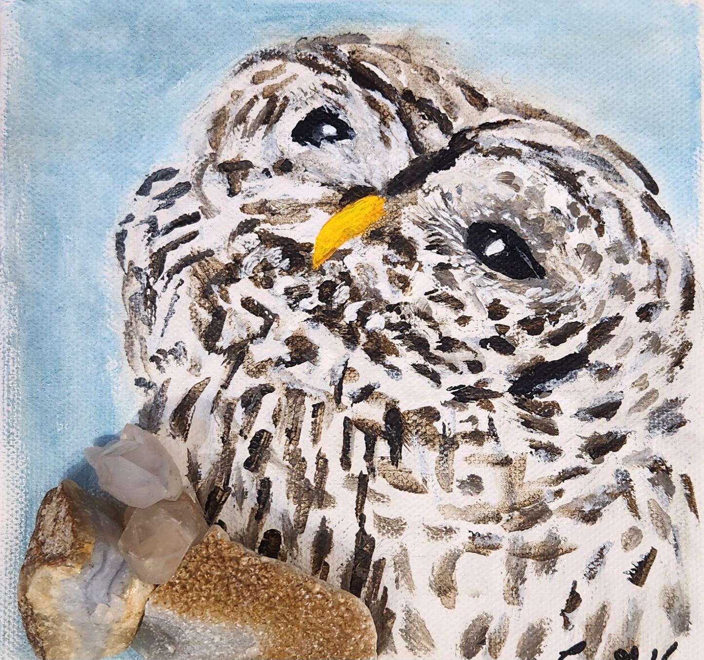 "Keep Looking Up" by Pam Goff-Mixed Media