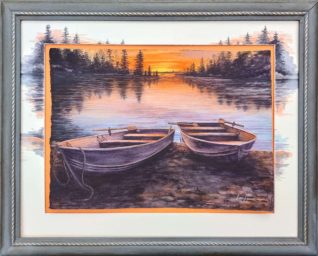 Long Day on the Lake by Lori Sutphin