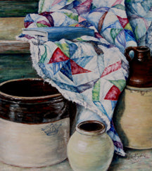 "No. 2 Crock" by J K (Karen) Phillips Sewell, Fine Art Reproduction