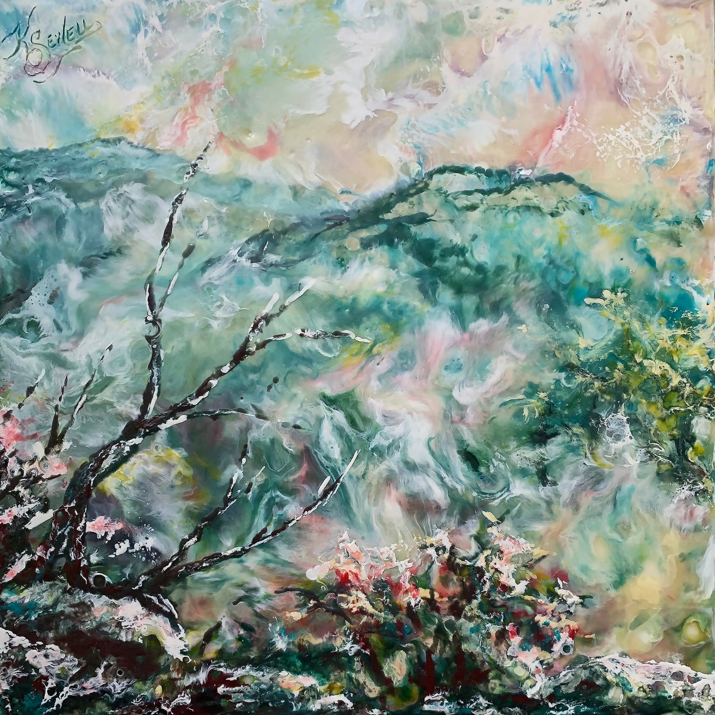 "Serene Moments" by J K (Karen) Phillips Sewell, Fine Art Reproduction
