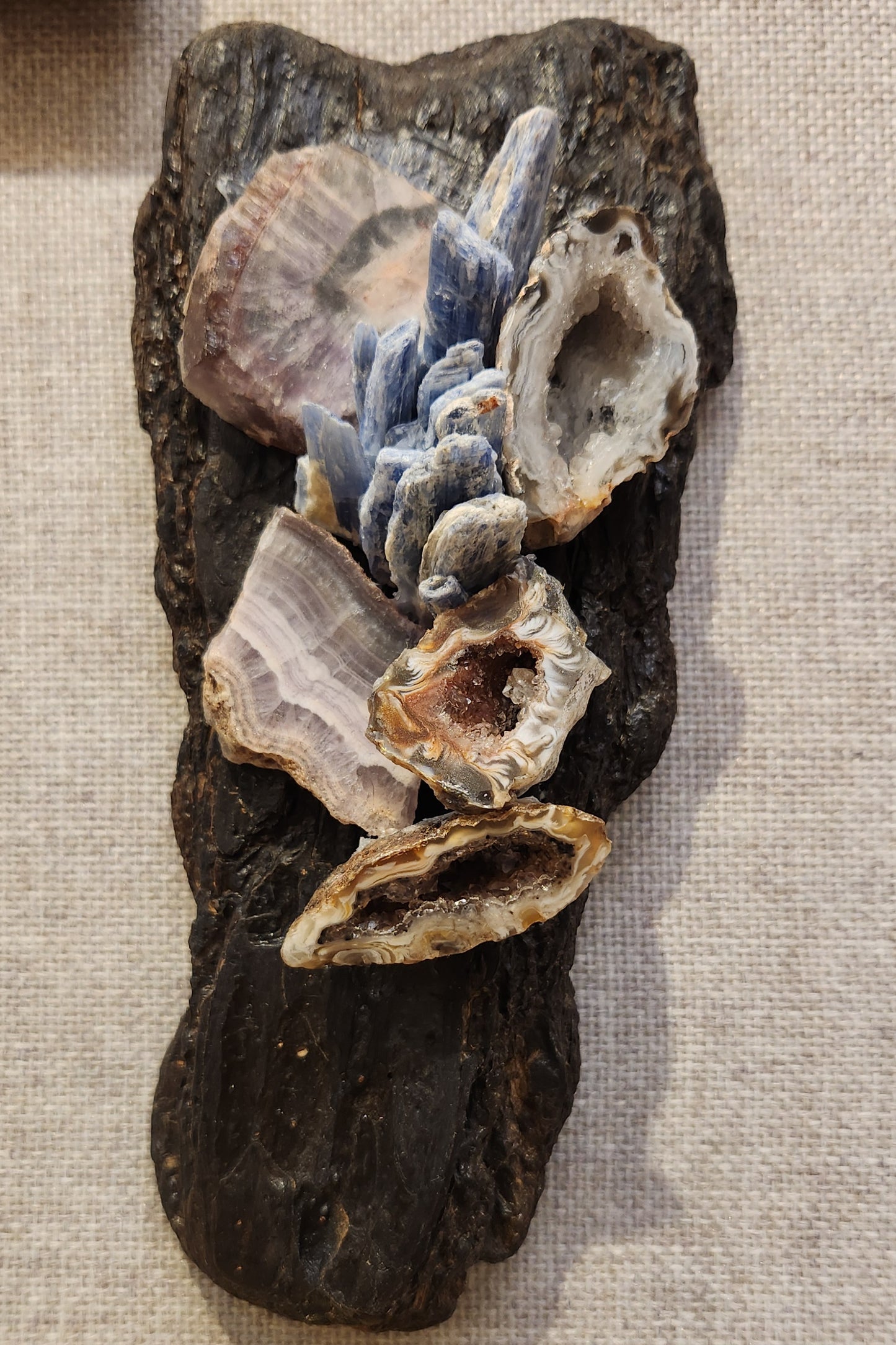 "Gems Adrift" by Pam Goff -Mixed Media