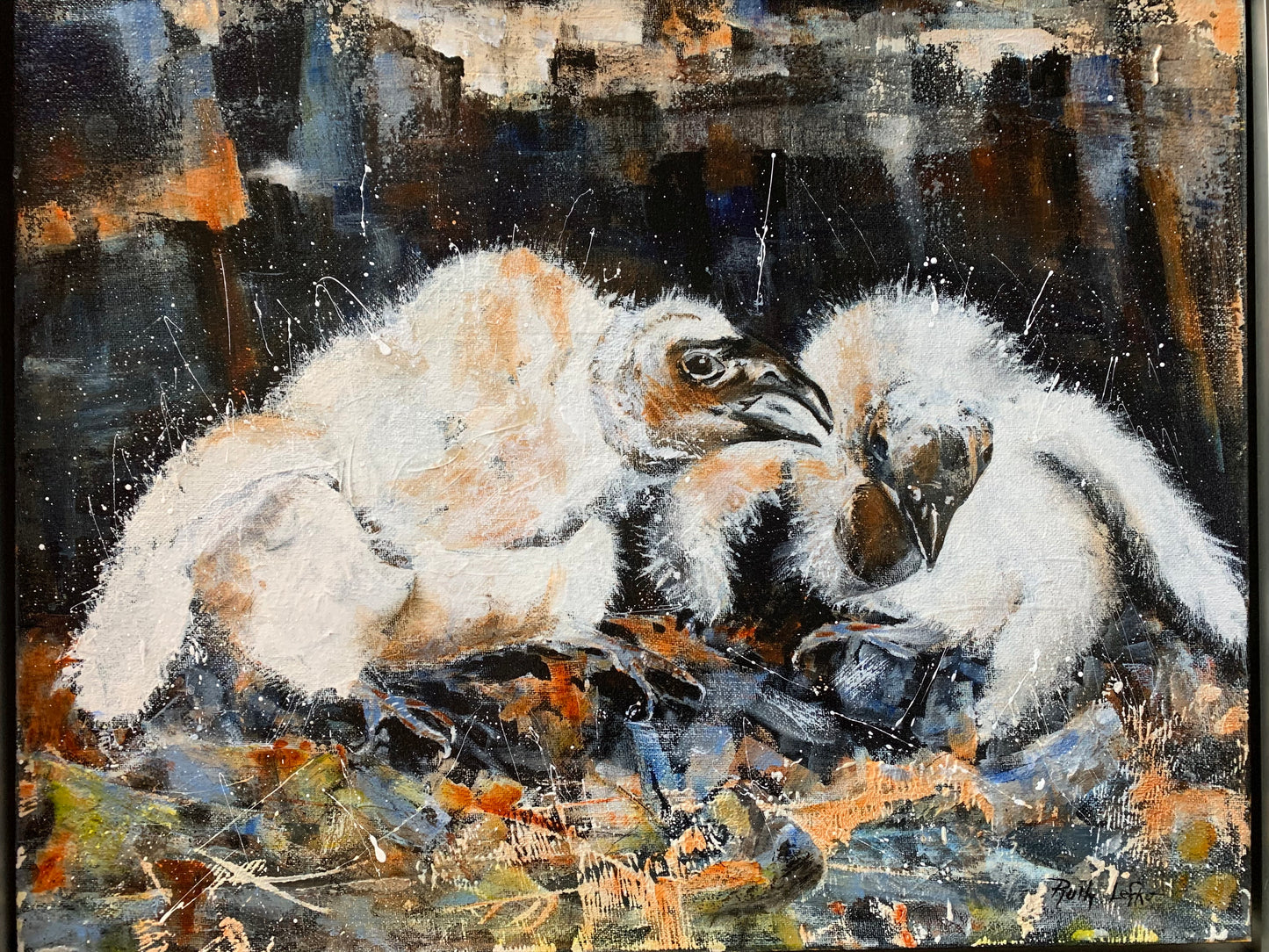"Buzz Feed" by Ruth Lefko - Acrylic