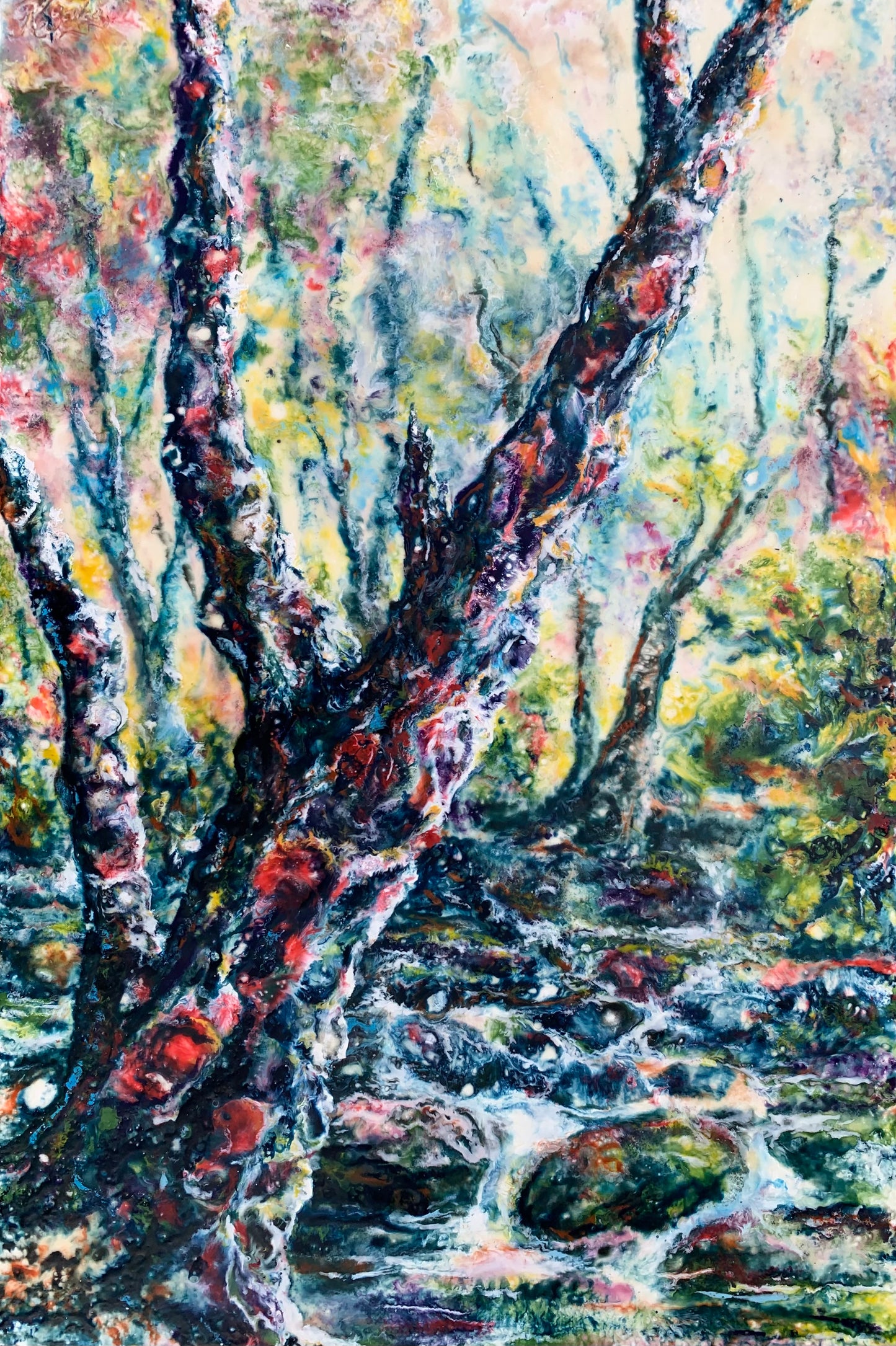 "Scarred, But at Peace" by J K (Karen) Phillips Sewell, Fine Art Reproduction