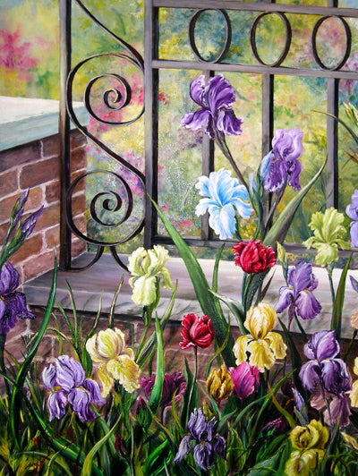 "Spring Profusion" by J K (Karen) Phillips Sewell, Fine Art Reproduction