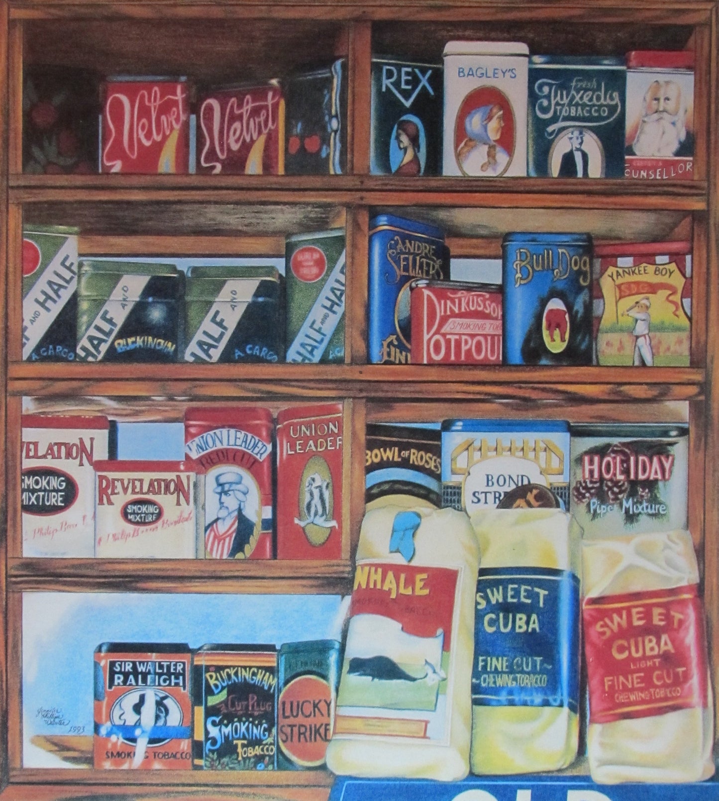 "Tobacco Row" by Jennifer Carpenter - Reproduction