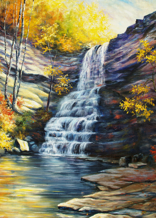 "Trail's End" by J K (Karen) Phillips Sewell, Fine Art Reproduction