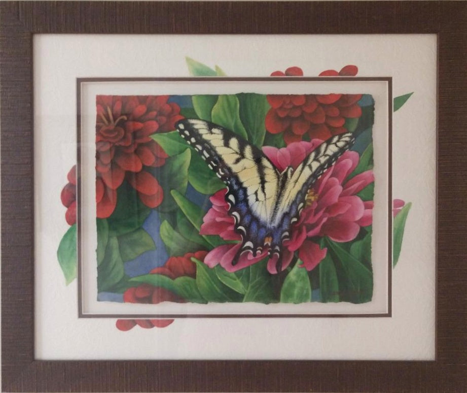 "Friends with Wings" by Lori Sutphin - Watercolor