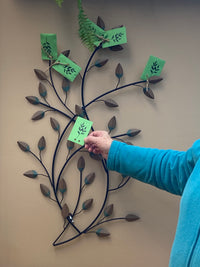 A New Leaf Gallery Unveiling FUNDRAISING TREE
