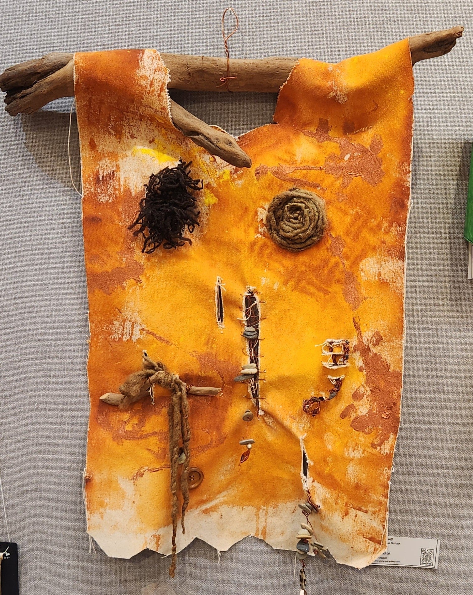 "Back to Nature" by Pam Goff-Mixed Media