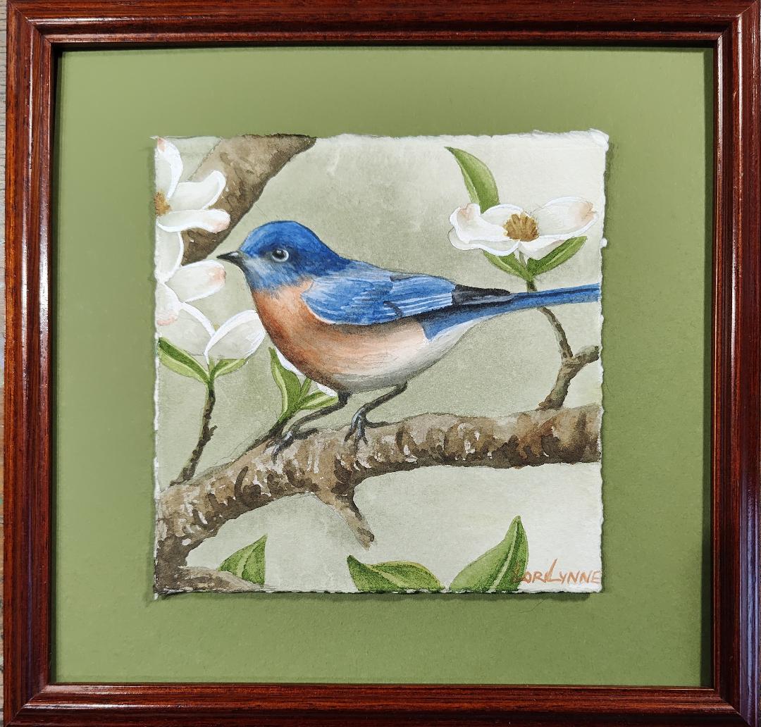 "Bluebird" by Lori Sutphin - Watercolor