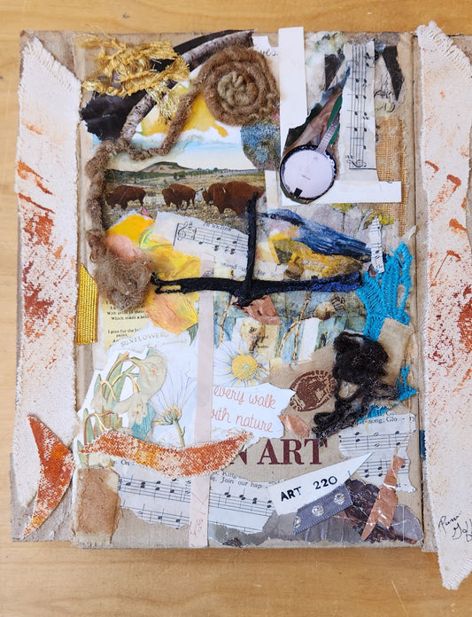 "Favorites in Floyd" by Pam Goff-Mixed Media