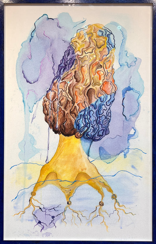"Violet Verpa" by Emily Freudenberg - Mixed Media - POS