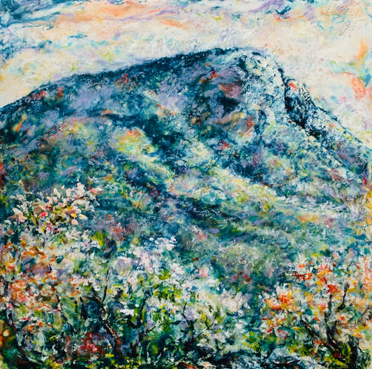 "Standing Proud" by J K (Karen) Phillips Sewell - Encaustics