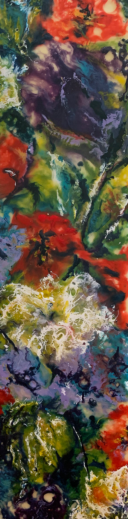 "Joyful #2" by J K (Karen) Phillips Sewell, Original Encaustics