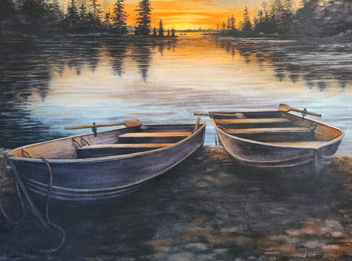 Long Day on the Lake by Lori Sutphin