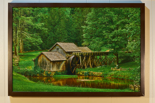 "Mabry Mill" by Joe Rees-Framed Canvas Print - Online