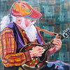 "Mandolin Man" By Raven Skye McDonough- Archival print on canvas