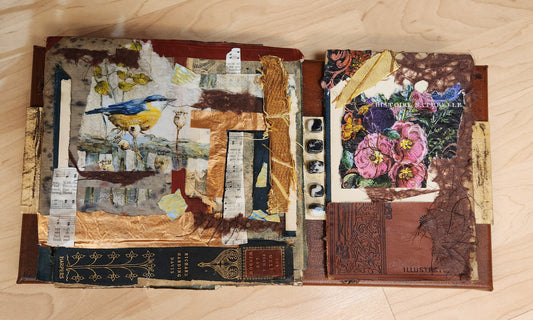 "Outside Influences" by Pam Goff-Mixed Media-POS