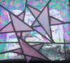 "Pink Starry Box" by Linda Edlund - Stained Glass