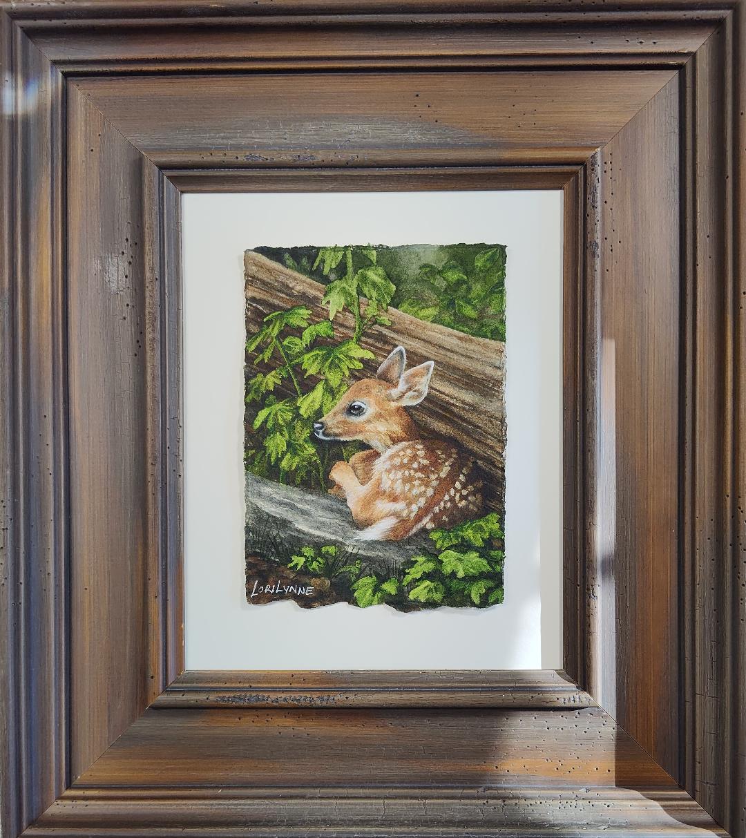 "Waiting for Mamma" by Lori Sutphin - Watercolor