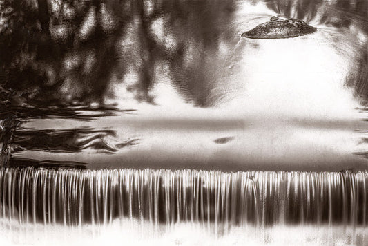 "Bond Falls Flowage" by Dan Henderson - matted photograph