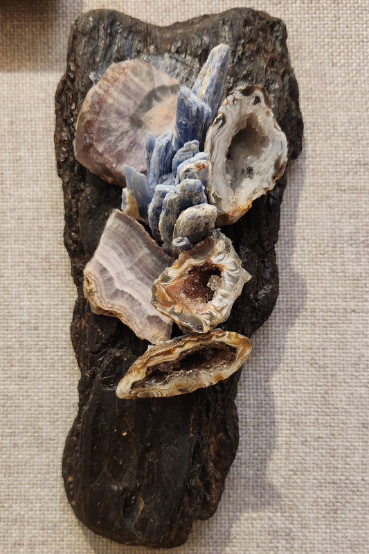 "Gems Adrift" by Pam Goff -Mixed Media