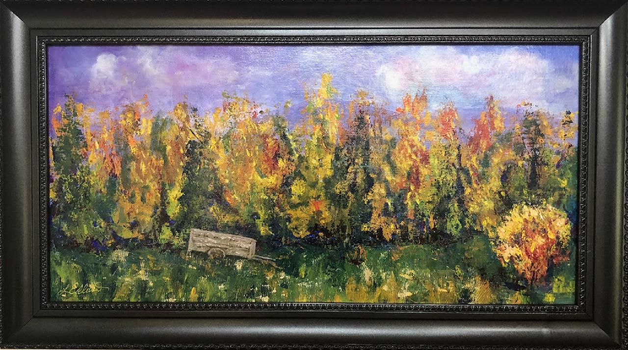 "The Golden Hour" by Linda Edlund - Acrylic