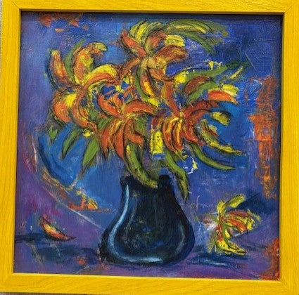 "Dancing in the Wind" by Linda Edlund acrylic POS