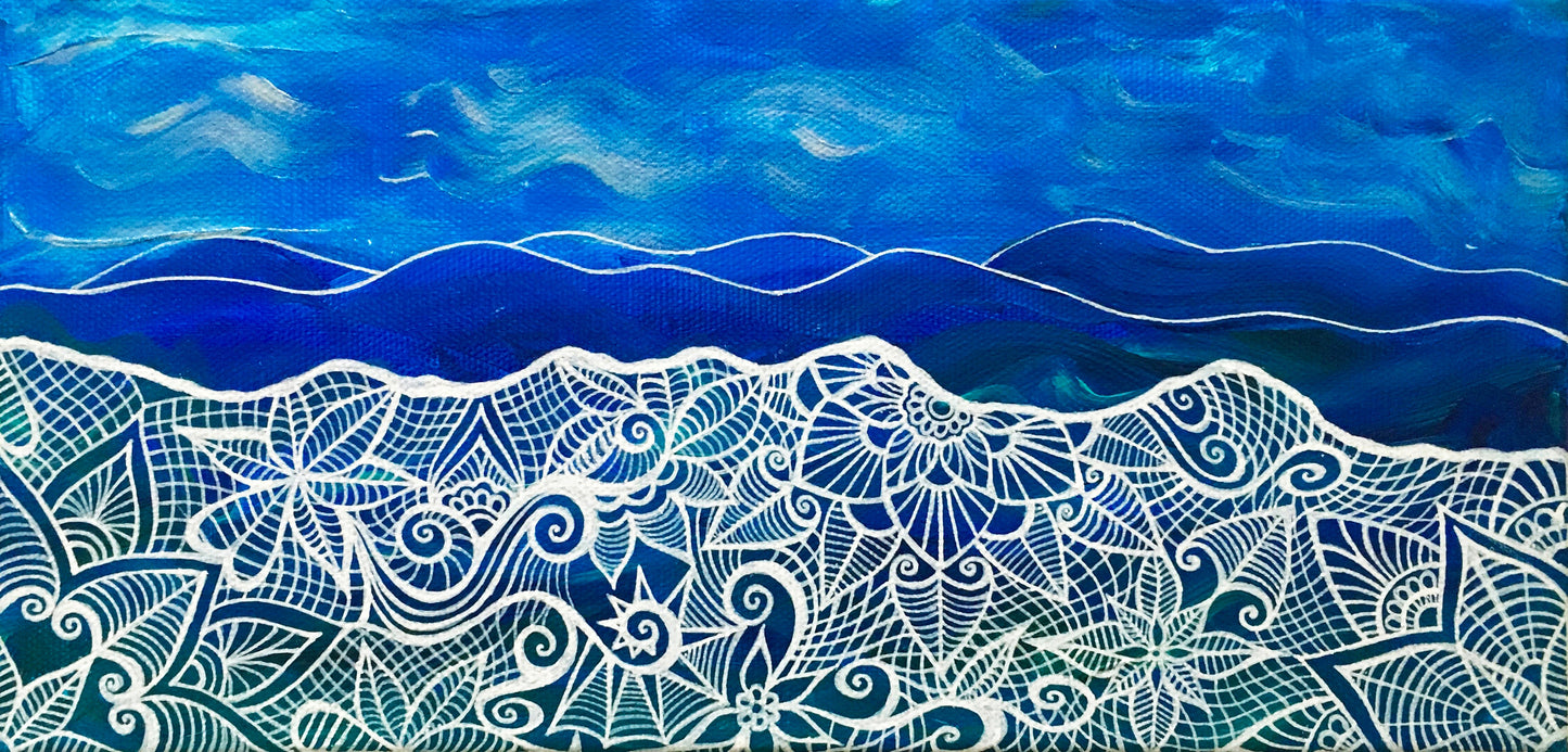 "Blue Ridge" by Bronwen Valentine - Reproduction