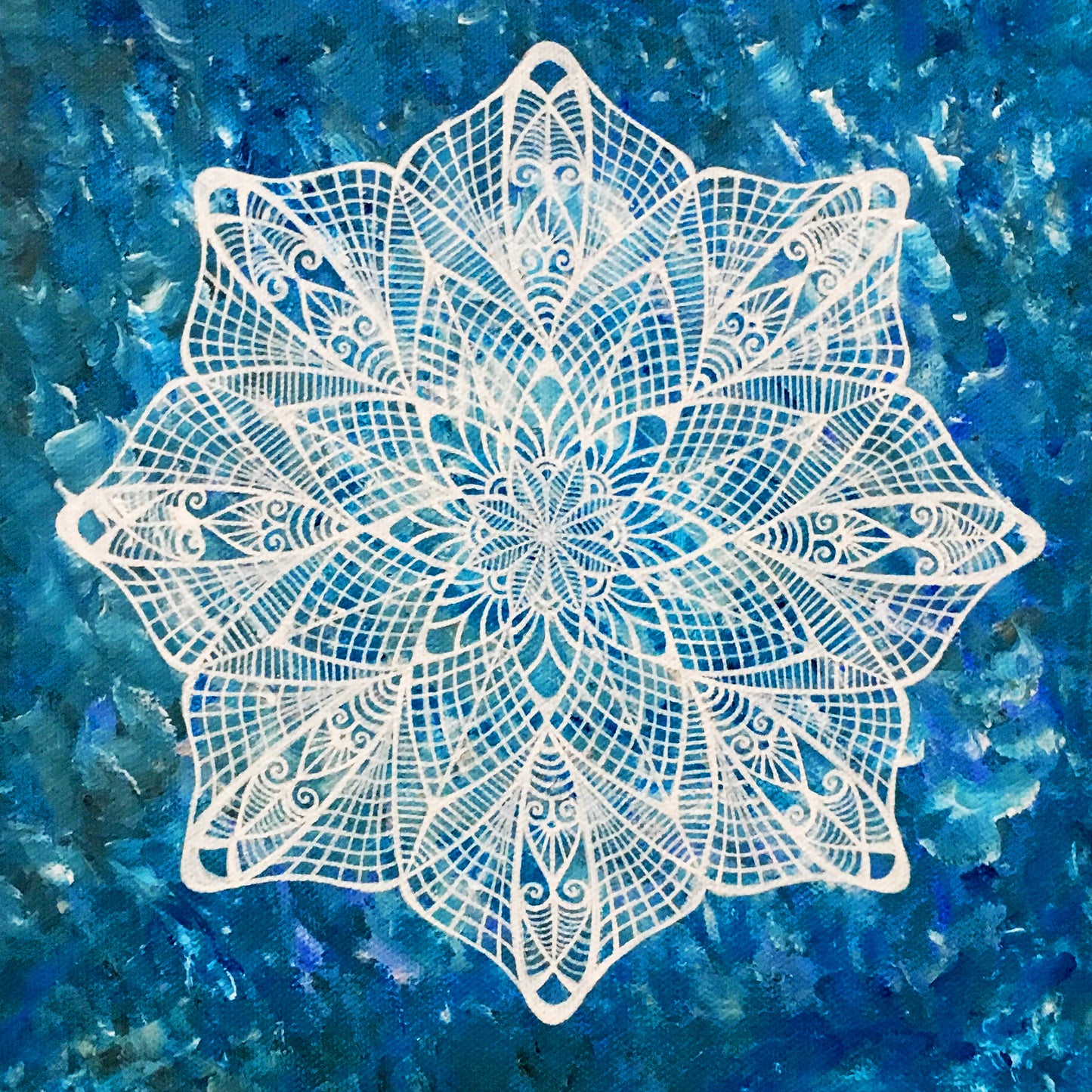 "Winter is Coming" by Bronwen Valentine - Acrylic
