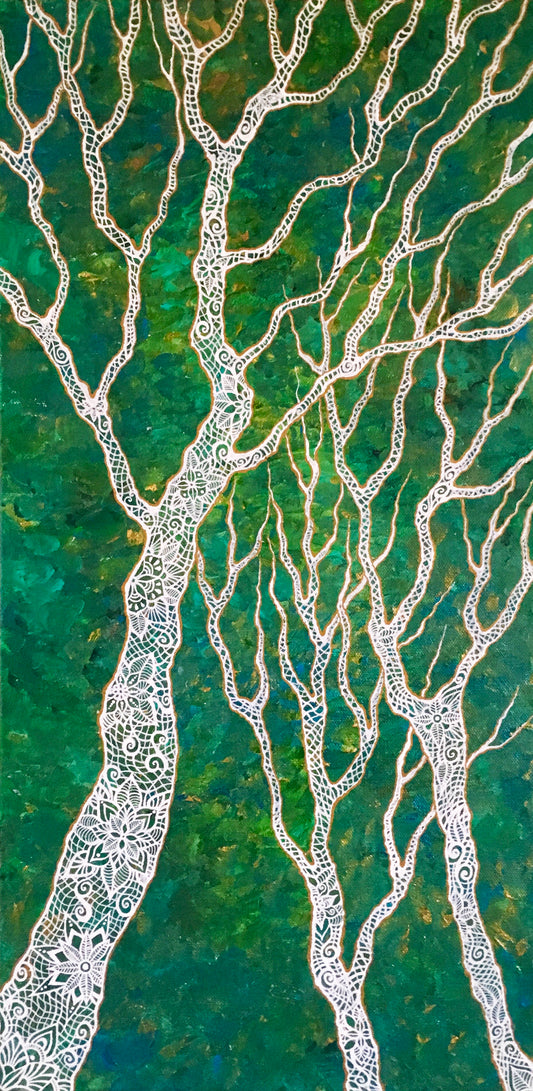 "Spring Awakening" by Bronwen Valentine - Acrylic