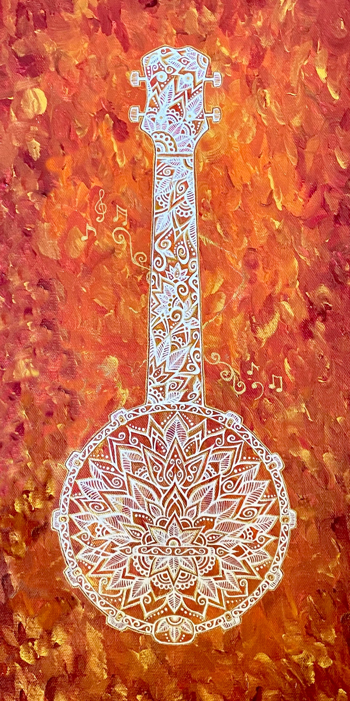 "Banjo Ballad" by Bronwen Valentine - Reproduction