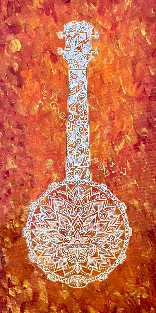 "Banjo Ballad" by Bronwen Valentine - Reproduction