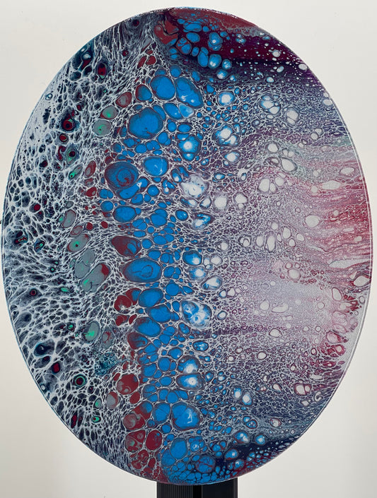 "Breathing Underwater"  by Sara Thompson - Acrylic