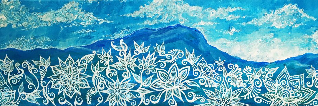 "Buffalo Mountain" by Bronwen Valentine - Reproduction