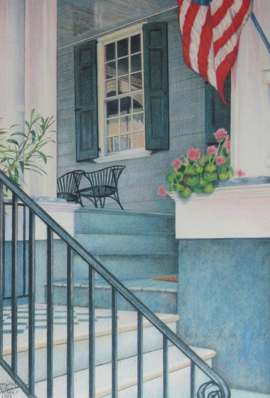 "Charleston Steps" by Jennifer Carpenter - Reproduction