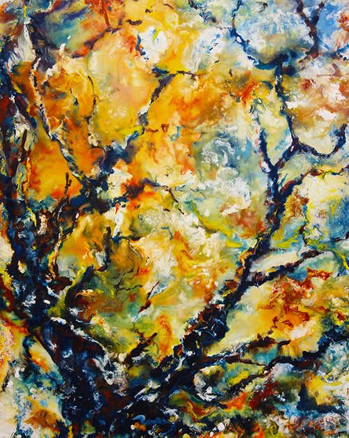 "Fiery Autumn" by J K (Karen) Phillips Sewell - Fine Art Reproduction