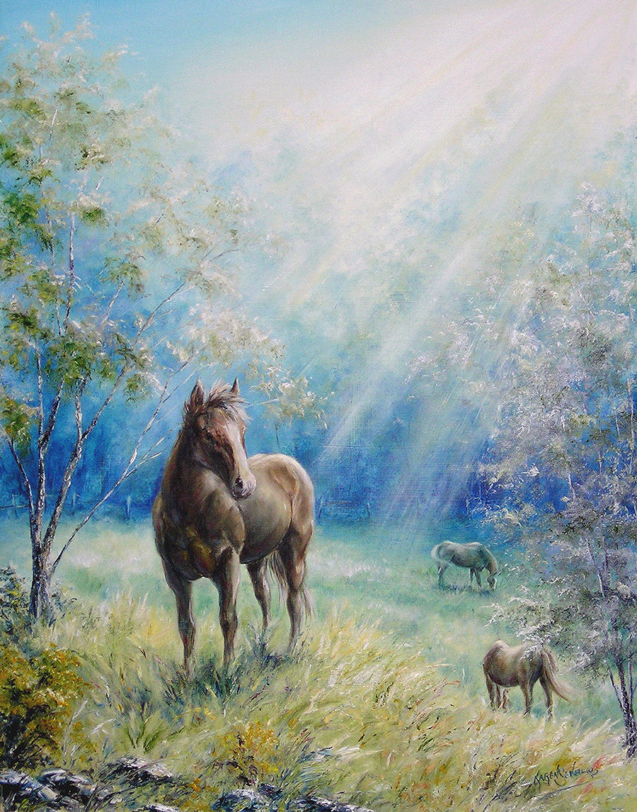 "First Rays" by J K (Karen) Phillips Sewell, Fine Art Reproduction