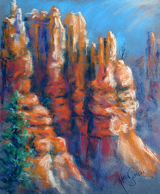 "Hoodoos in the Morning Light" by J K (Karen) Phillips Sewell, Fine Art Reproduction
