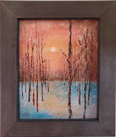 "Winter Sun" by Selena Doolittle McColley - Acrylic