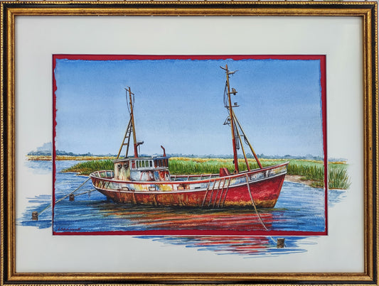 "Rustic Marsh" by Lori  Lynne Sutphin