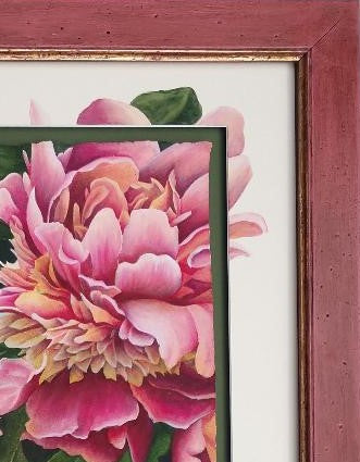 "Peony Power" by Lori Sutphin - Watercolor