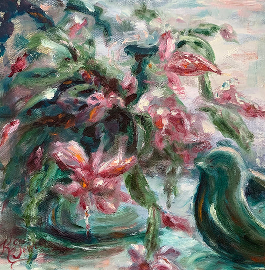 "North Light" by J K (Karen) Phillips Sewell - Oil Painting