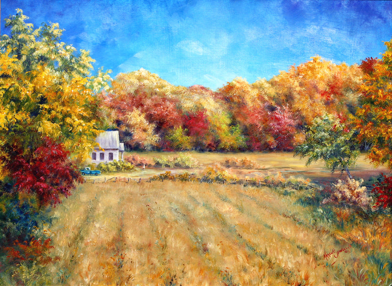 "Old Blue" by J K (Karen) Phillips Sewell, Fine Art Reproduction