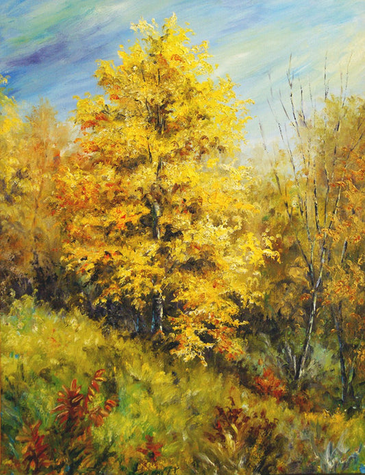 "Poplar Colors" by J K (Karen) Phillips Sewell, Fine Art Reproduction