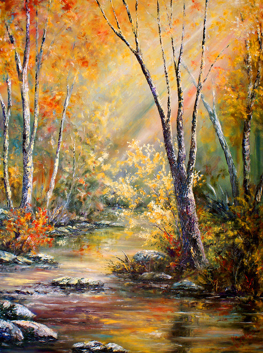 "Peeking Through" by J K (Karen) Phillips Sewell, Fine Art Reproduction