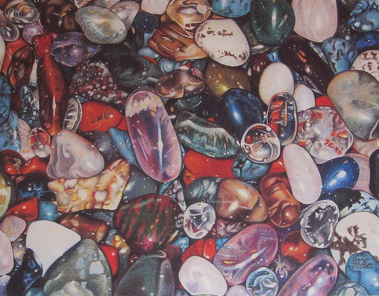 "Rocks In a Hard Place" by Jennifer Carpenter - Reproduction